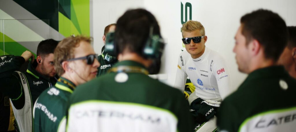 Nu ryktas det återigen om att Caterham ska säljas. Vad som då händer med Marcus Ericssons kontrakt är oklart. Foto: LAT