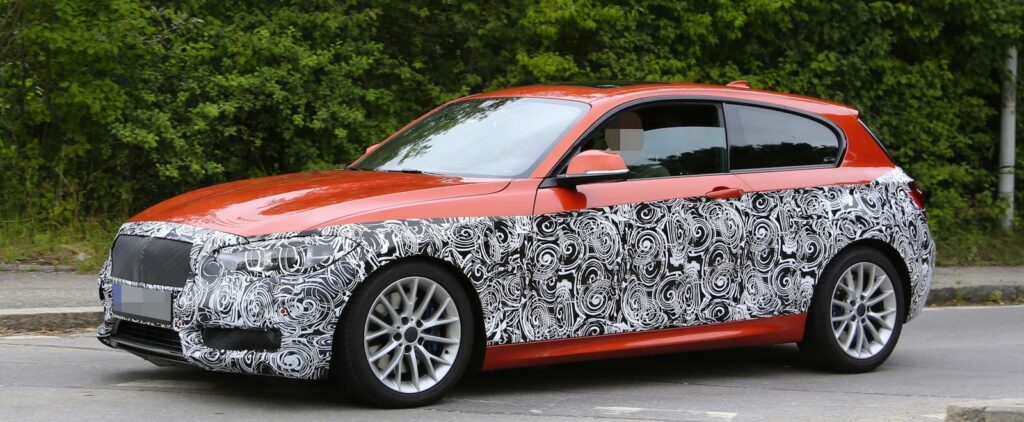 Ny front blir den största förändringen när BMW ger 1-serien ett facelift. Modellen lanseras 2015.
