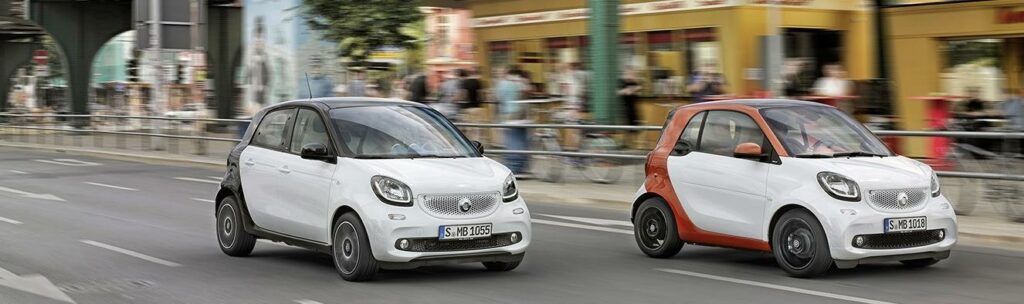 Smart väljer att lansera både Fortwo och Forfour samtidigt. Försäljningsstart blir senare i höst.