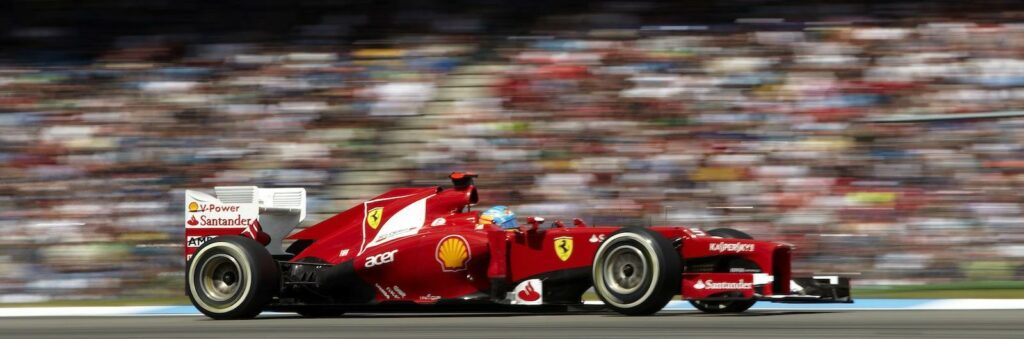 Fernando Alonso tog hem Tysklands Grand Prix 2012. Foto: LAT