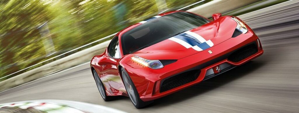 Det är Ferrari 458 Speciale, bilden ovan, som bildar grunden för nya Spider-modellen.