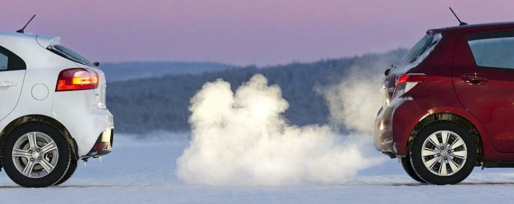 Vintertid kan det vara stora skillnader i utsläppsnivå mellan olika bilmodeller. I praktiken är utsläppen av NOx långt över de tillåtna gränserna.
