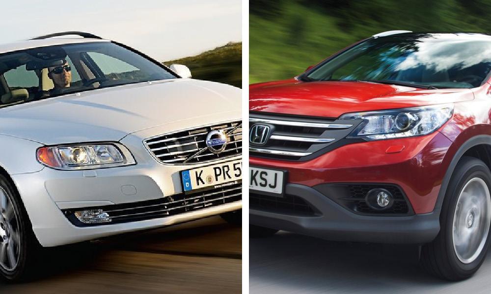 Honda CRV jämfört med andra Honda-modeller (AI text)