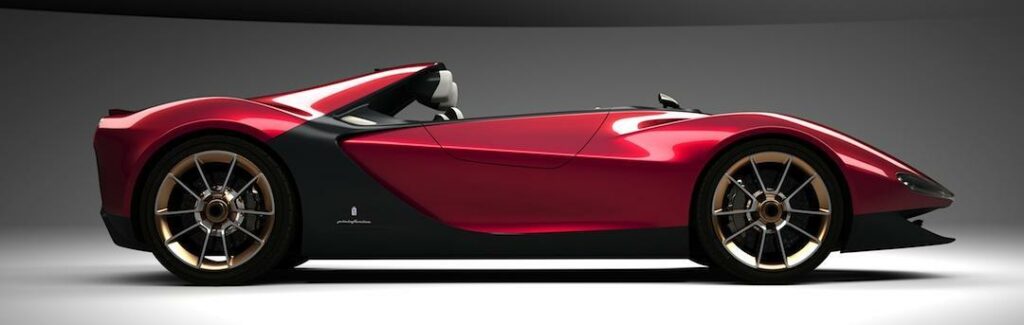 Säga vad man vill, men konceptbilen "Pininfarina Sergio Concept" har verkligen en egen profil. Synd att Ferrari inte gick hela vägen.