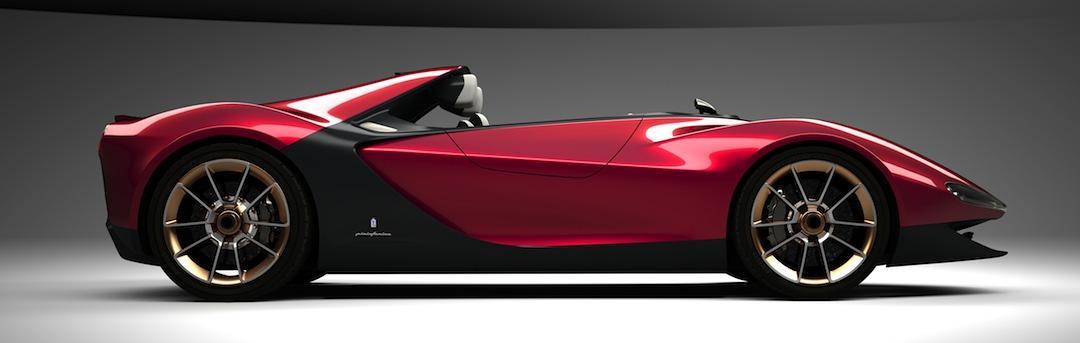 Säga vad man vill, men konceptbilen "Pininfarina Sergio Concept" har verkligen en egen profil. Synd att Ferrari inte gick hela vägen.