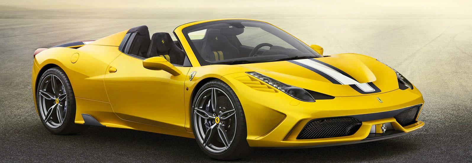 Är det här dina drömmars cabriolet? Med Ferrari 458 Speciale A kan du njuta av 605 hästkrafter vid 9.000 r/min utan tak.