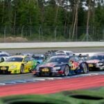 Audi R8 LMS-bil i DFB GT-mästerskapet (AI text)