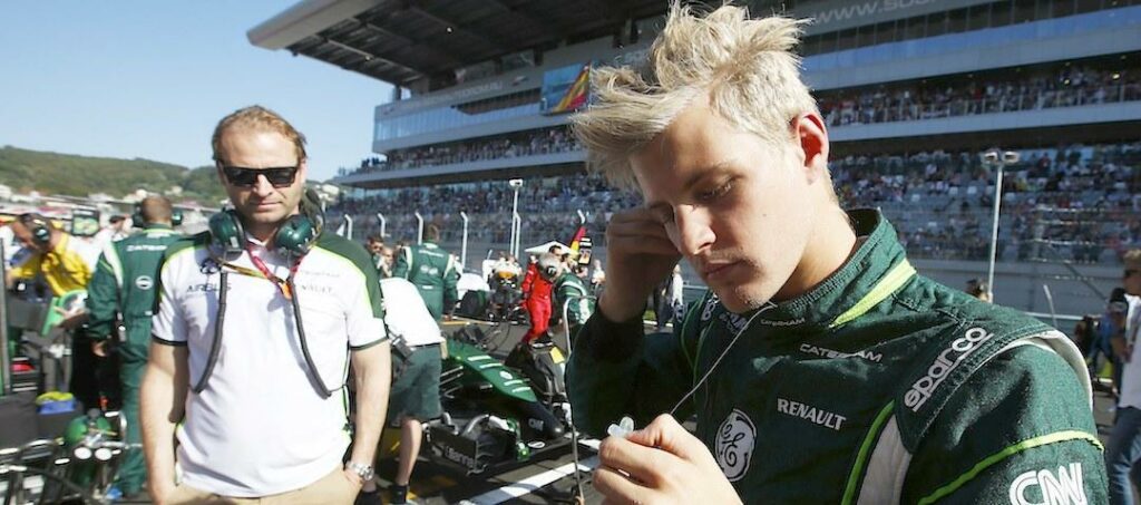 F1-loppet i Sochi, Ryssland, kan ha blivit Marcus Ericsson sista, åtminstone tillsamman med Caterham. Copyright: Charles Coates/LAT Photographic.