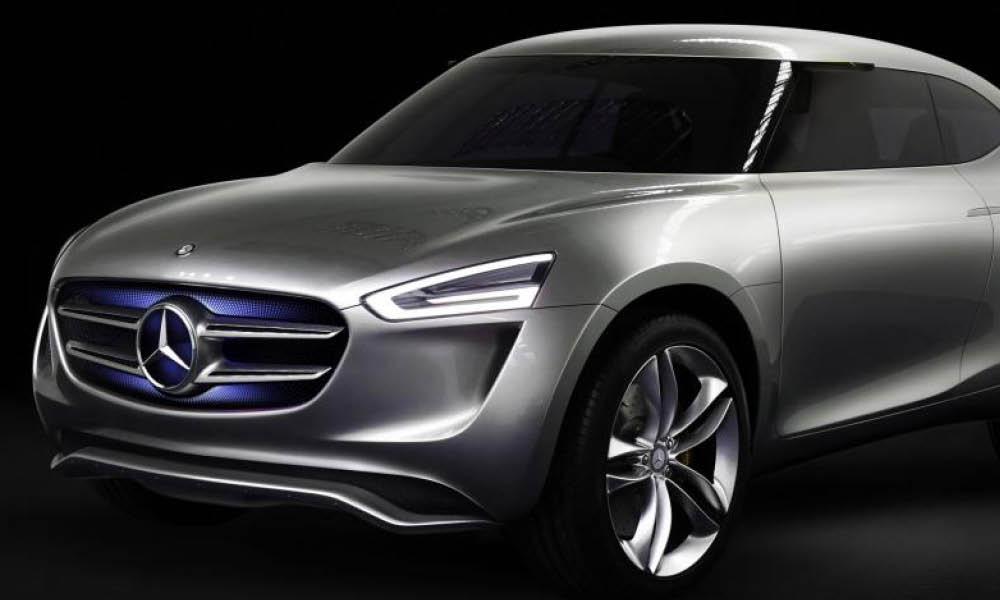 Mercedes-Benz koncept SUV (AI text)