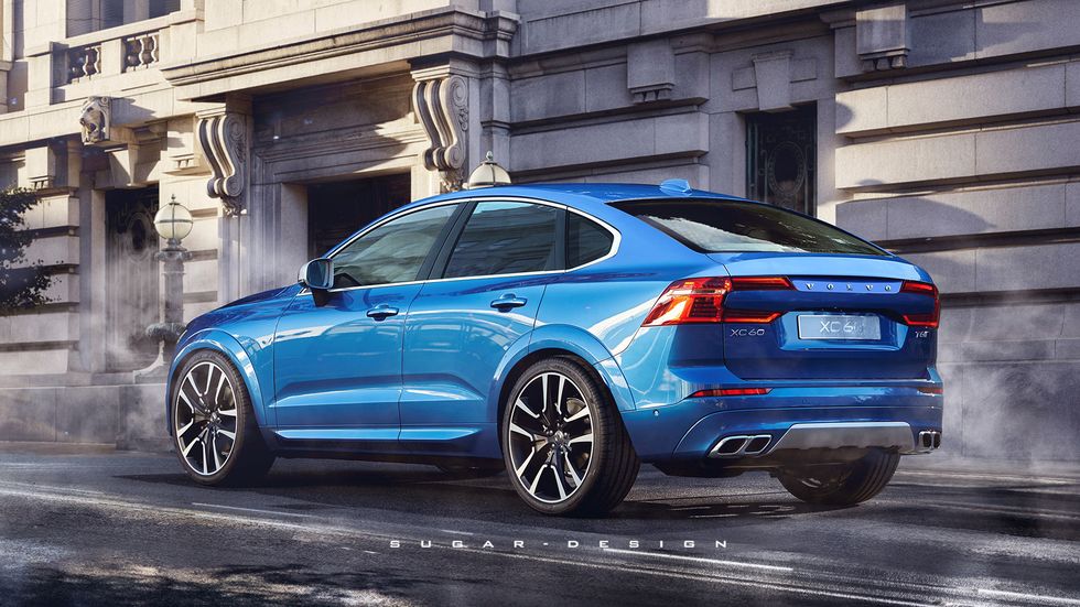 För att utmana X4 och Q4: Volvo XC60 Coupé