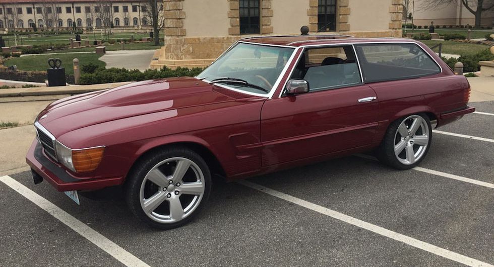 Påskgodis: Mercedes SL 450 Shooting Brake