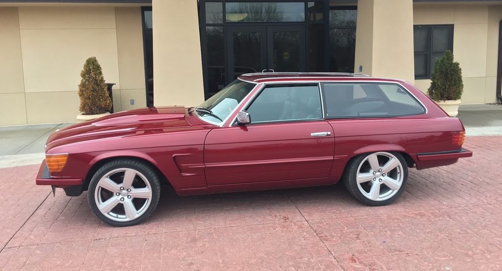 Påskgodis: Mercedes SL 450 Shooting Brake