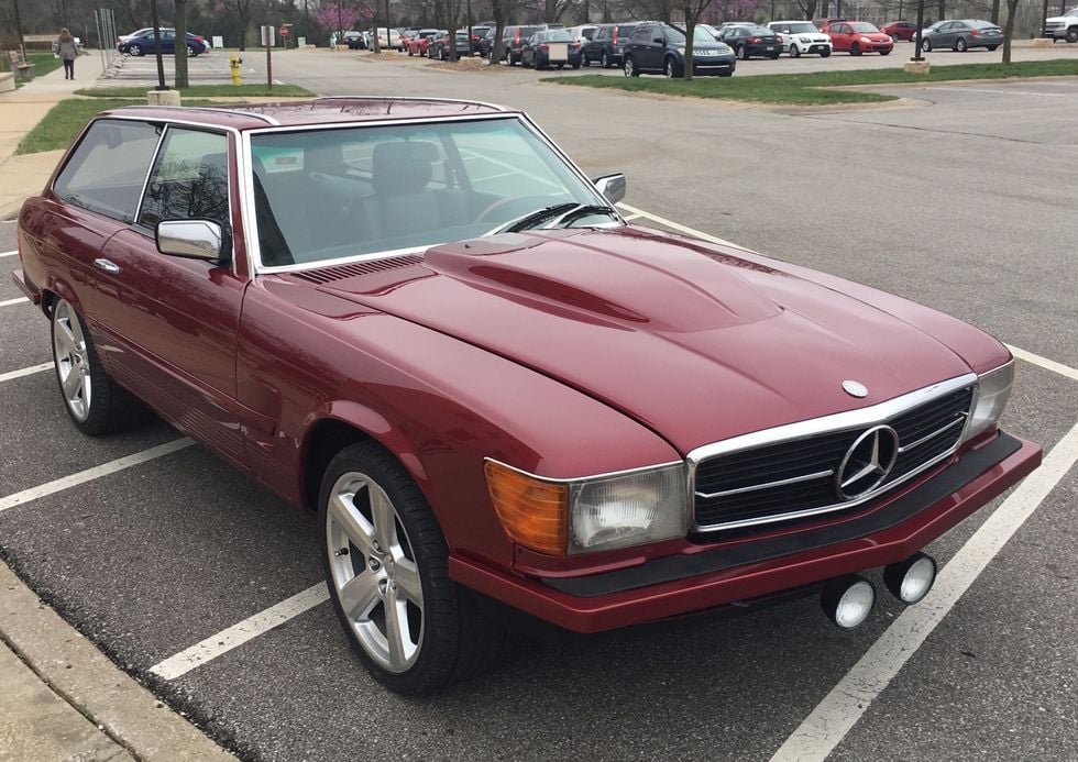 Påskgodis: Mercedes SL 450 Shooting Brake