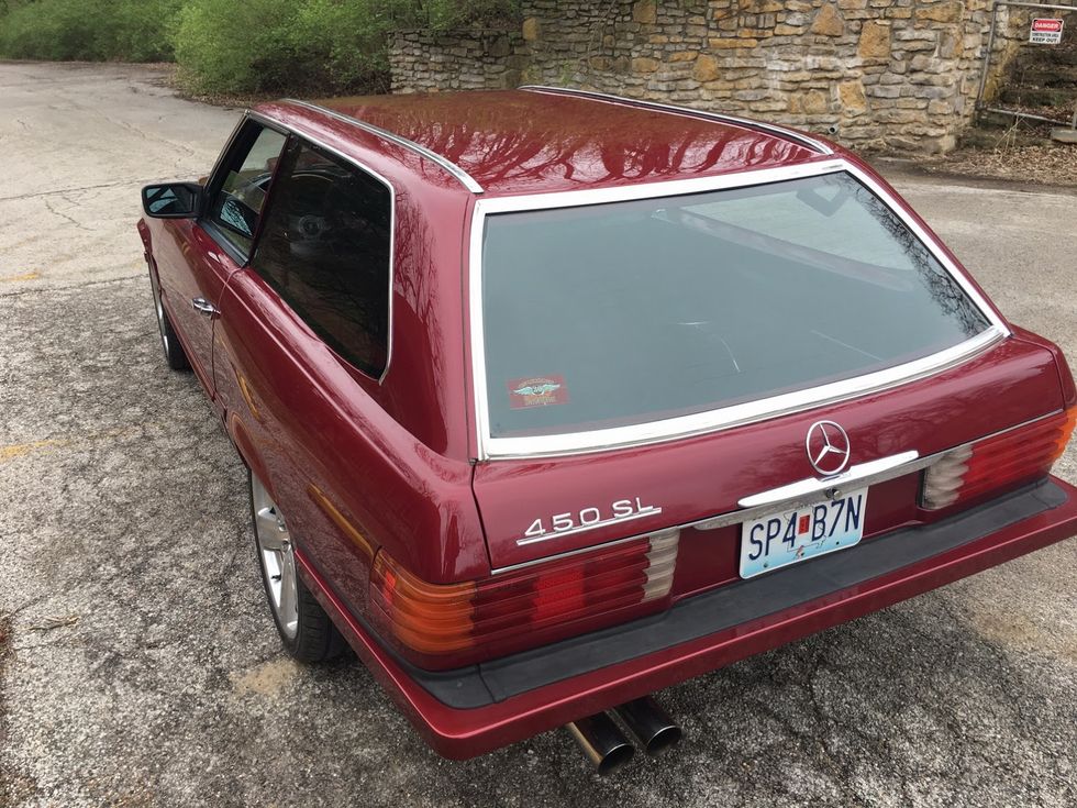 Påskgodis: Mercedes SL 450 Shooting Brake