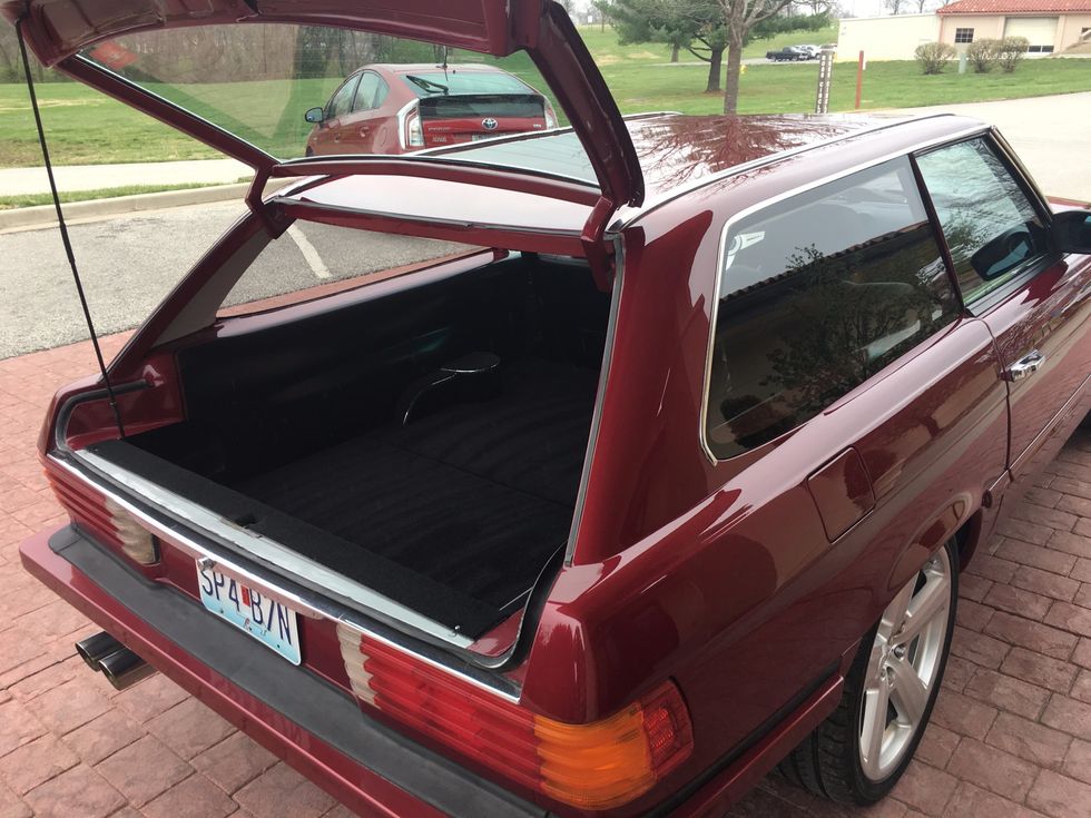 Påskgodis: Mercedes SL 450 Shooting Brake