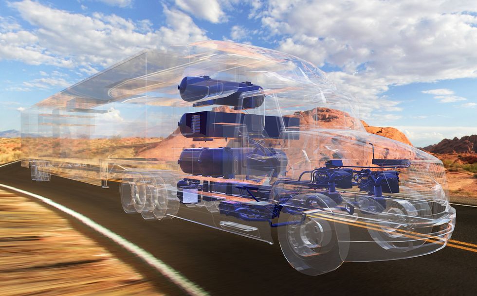 Vätgasdrivna lastbilen verkar inte ha så mycket som talar för sig – än