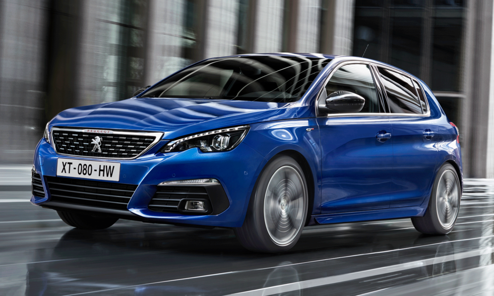 Första bilderna på nya Peugeot 308