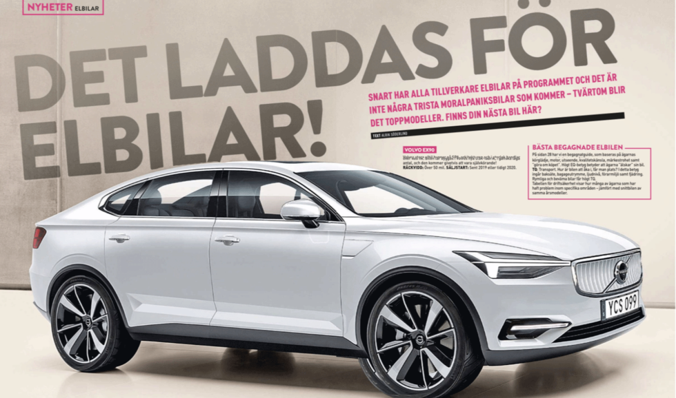 Nytt: Bäst i Golfklassen – Volvos stora elbil