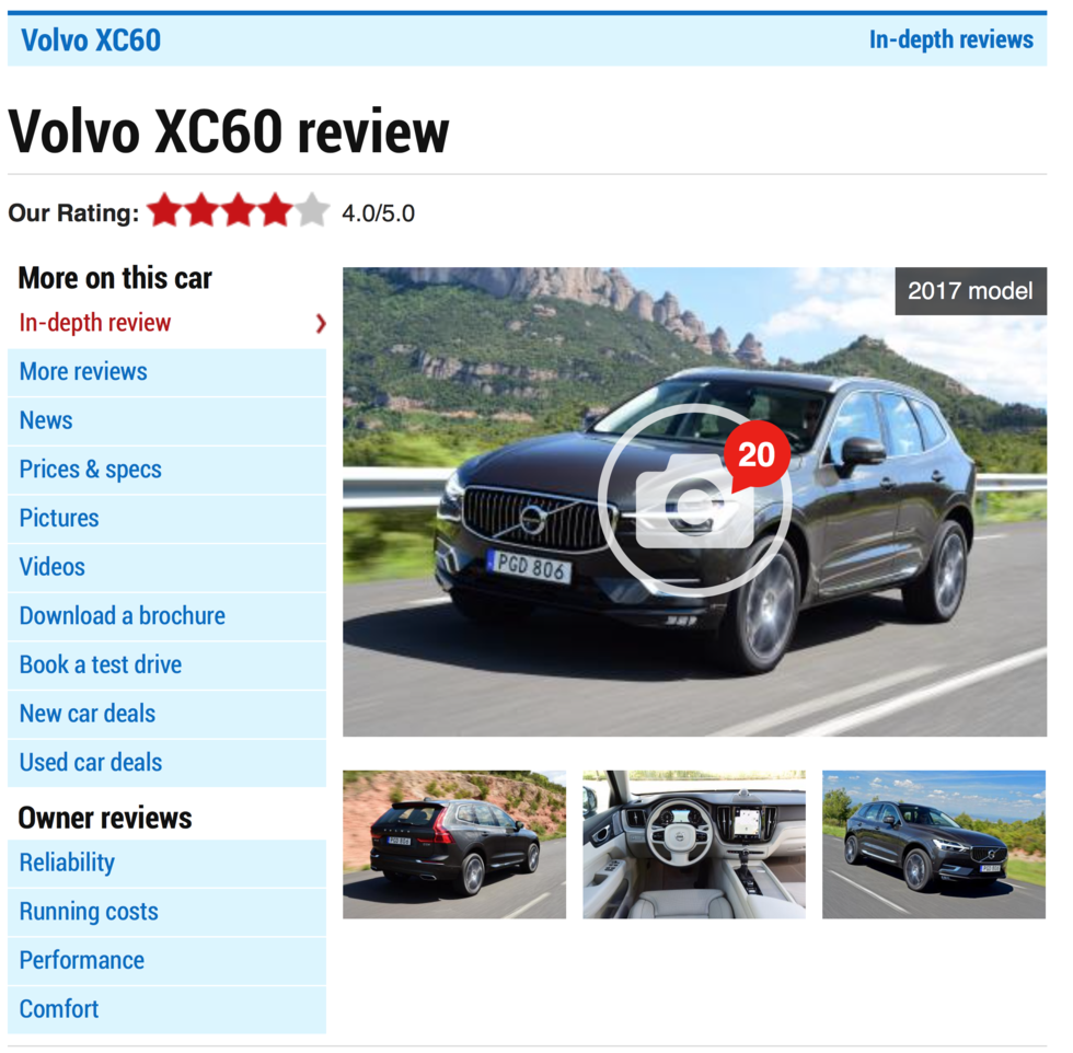 Så här tycker världspressen om Volvo XC60