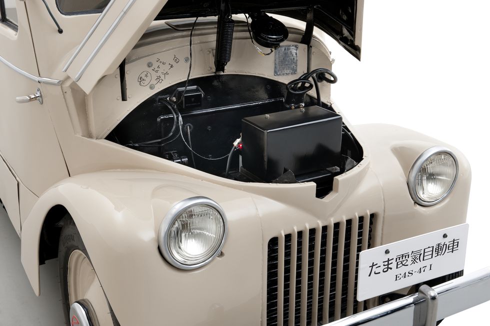 Långt innan Nissan Leaf – här är 1940-talets bortglömda elbil