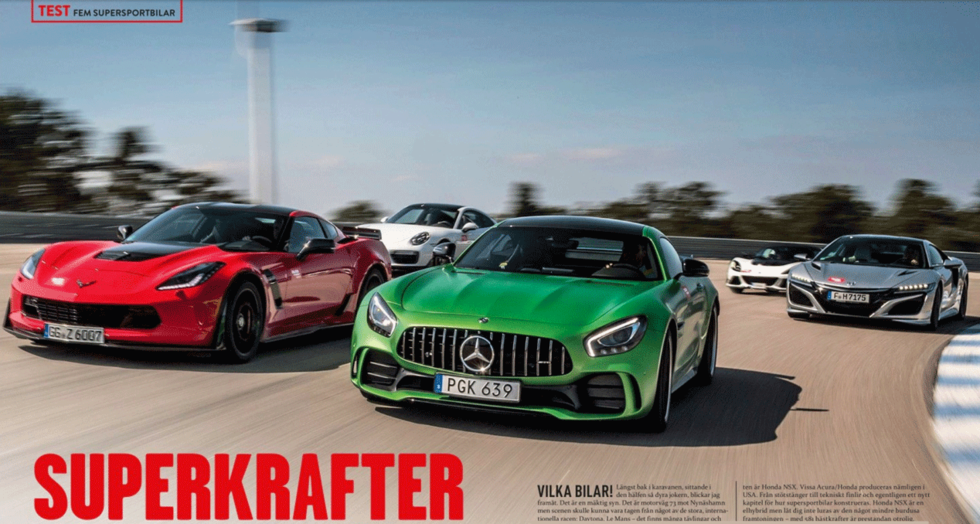 Nytt: Guide till privatleasing – 5 feta sportbilar i test