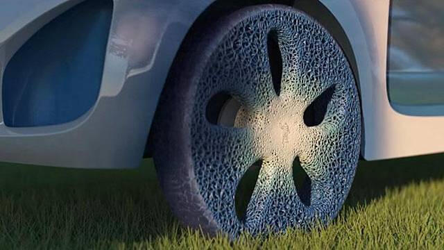 Michelins smarta däck byter mönster efter behov