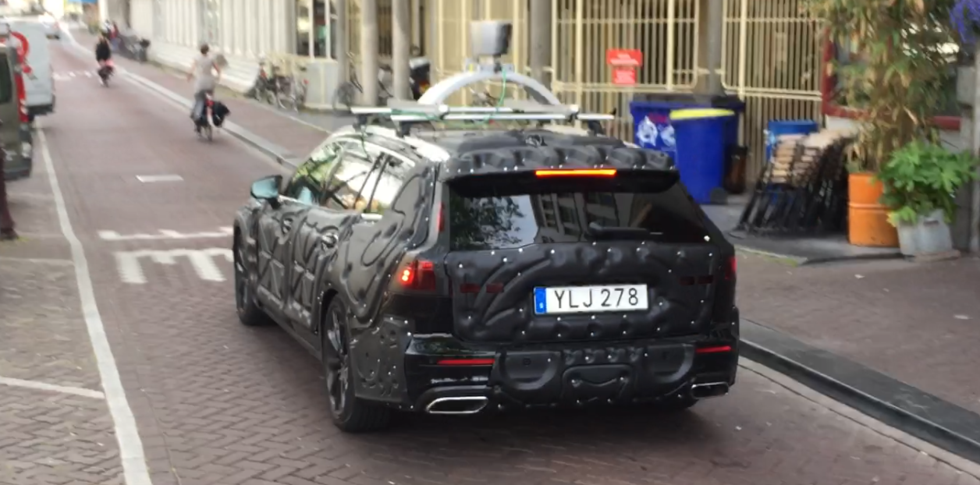 Mystisk Volvo spionfilmad – är det här nästa V60?