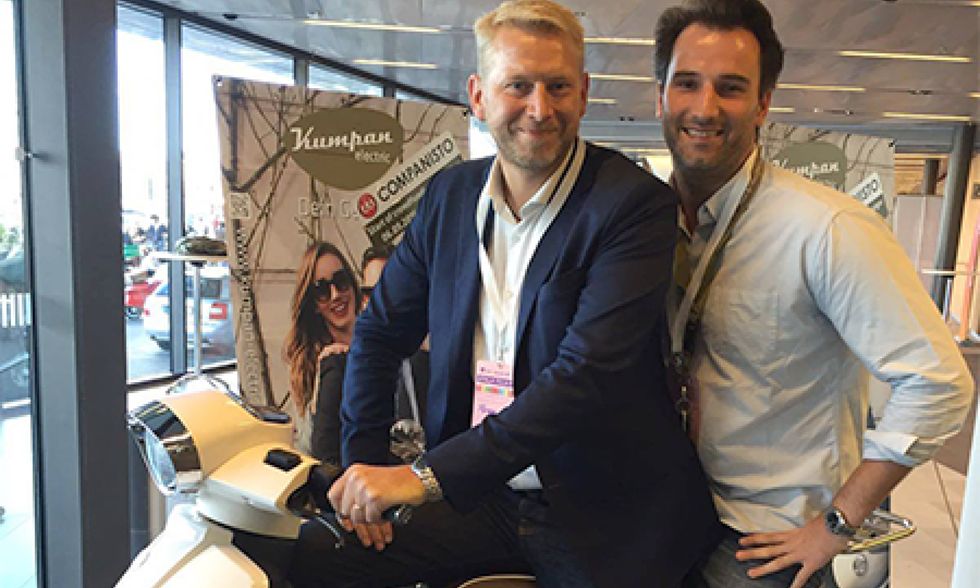 Peter Carlssons nya projekt: Nu är det elmoppar som gäller