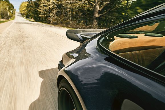 Han har kört 116.000 mil i sin Porsche 911 Turbo