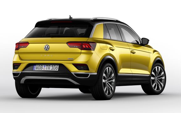 Lilla, tuffa VW T-Roc – utmanar Audi Q2