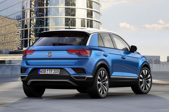 Lilla, tuffa VW T-Roc – utmanar Audi Q2
