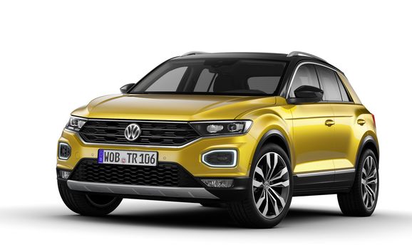 Lilla, tuffa VW T-Roc – utmanar Audi Q2