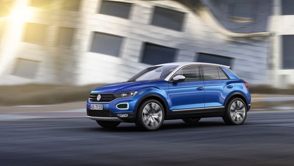 Lilla, tuffa VW T-Roc – utmanar Audi Q2