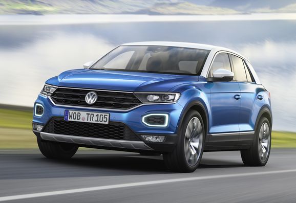 Lilla, tuffa VW T-Roc – utmanar Audi Q2