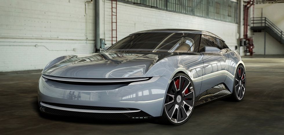 Spännande elbil – med mystisk Volvointeriör?