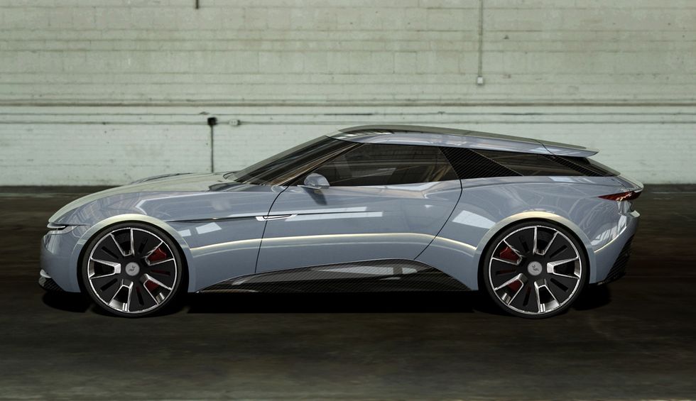 Spännande elbil – med mystisk Volvointeriör?