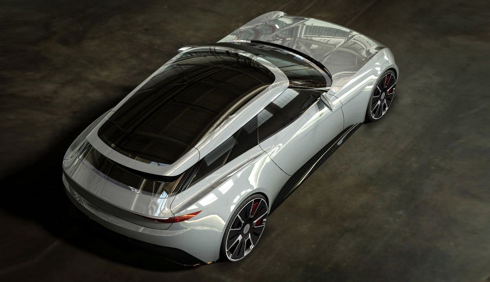 Spännande elbil – med mystisk Volvointeriör?