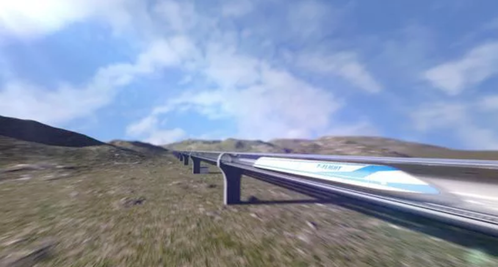 Kinas dröm: Svävande tåg som klarar 4.000 km/h