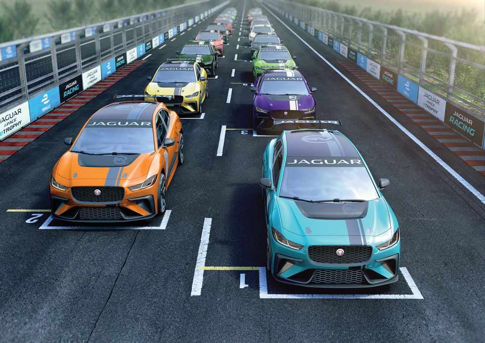 Jaguar I-Pace har redan fått en helt egen racingserie