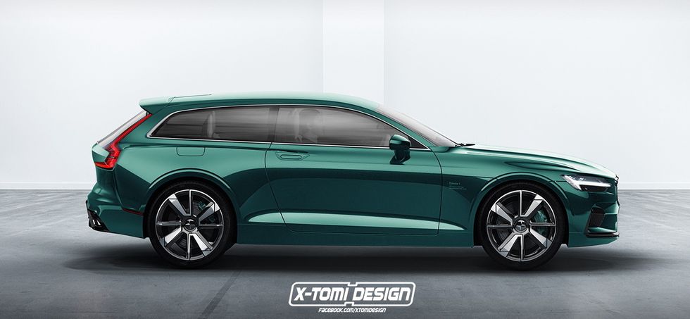 Polestar 1 som cabriolet och shooting brake