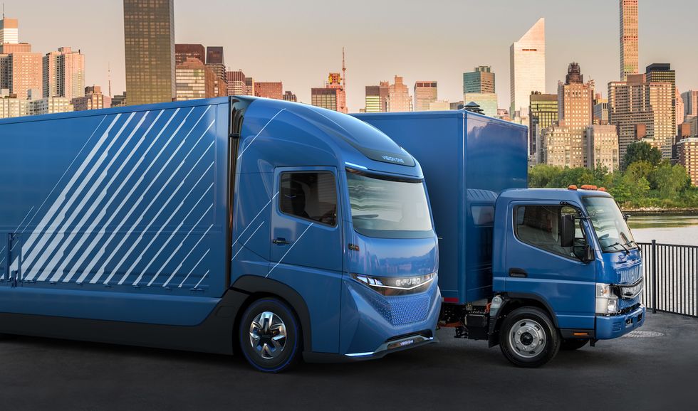 Daimler smiter före Tesla med eldriven lastbil