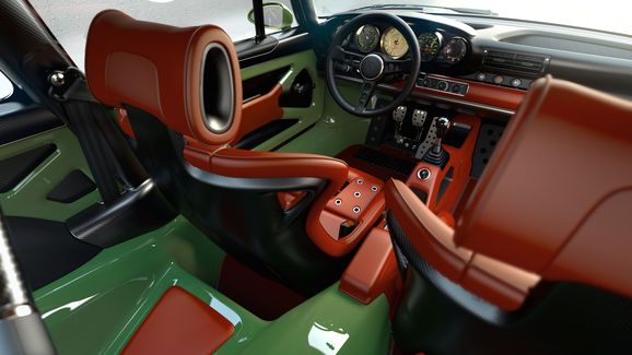 Singer Porsche 911 med 500 hk Williams-boxer