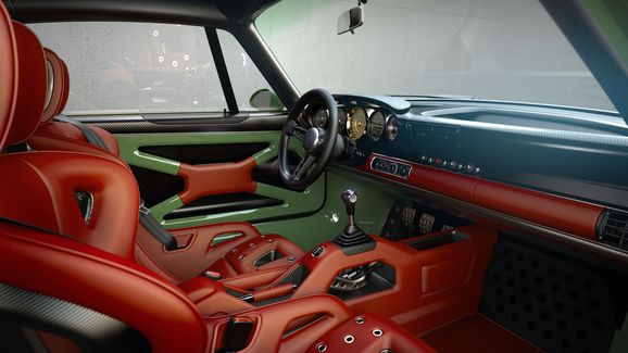 Singer Porsche 911 med 500 hk Williams-boxer