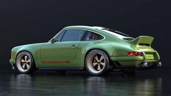 Singer Porsche 911 med 500 hk Williams-boxer