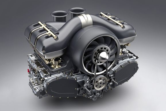 Singer Porsche 911 med 500 hk Williams-boxer