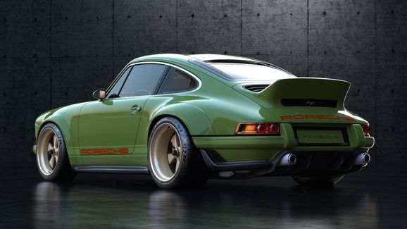 Singer Porsche 911 med 500 hk Williams-boxer