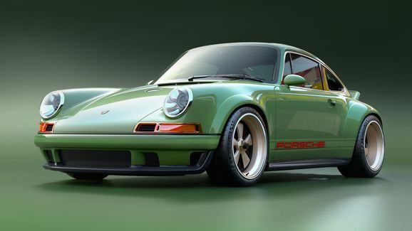 Singer Porsche 911 med 500 hk Williams-boxer