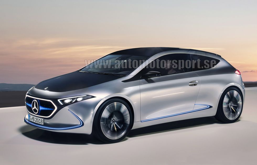 Officiell: Nya Mercedes A-klass blir digital