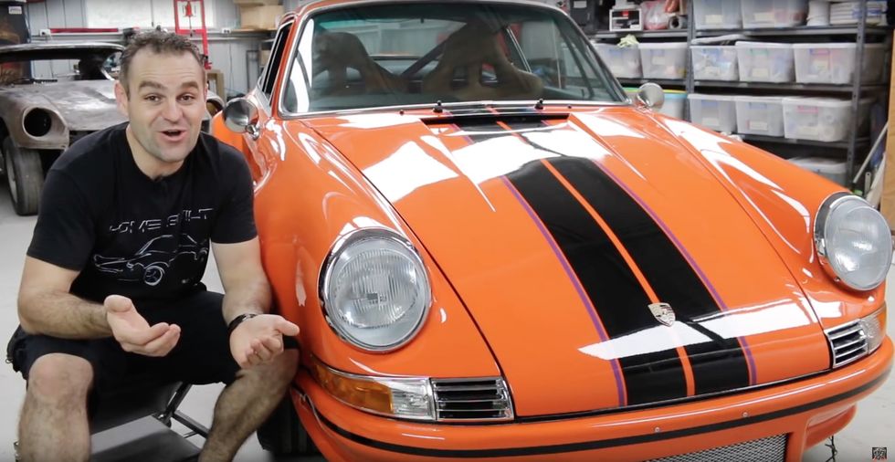 Porsche-dröm byggs i garaget – på fyra minuter