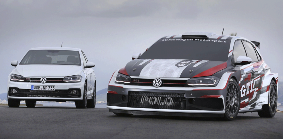 Här är Volkswagens nya läckra rallybil